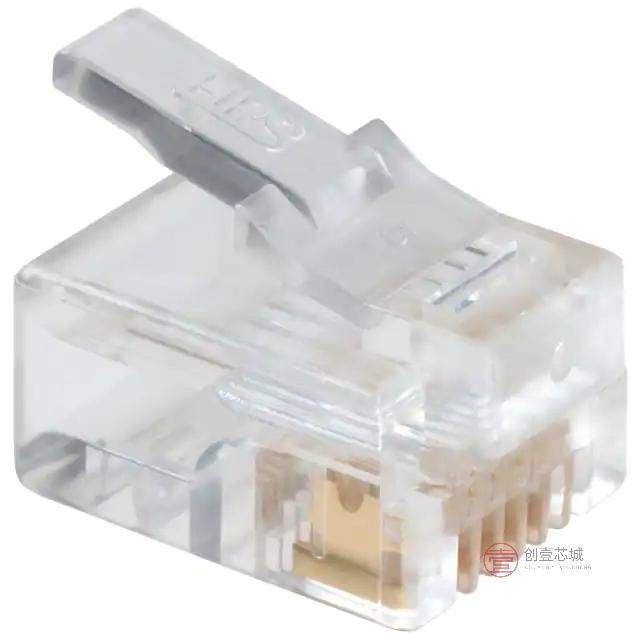 原装TM3P-66P全新CONN MOD PLUG 6P6C UNSHIELDED正品