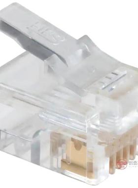 原装TM3P-66P全新CONN MOD PLUG 6P6C UNSHIELDED正品