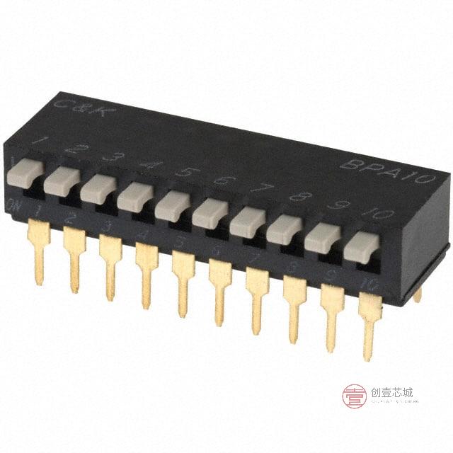 原装BPA10B全新SWITCH PIANO DIP SPST 100MA 5V正品