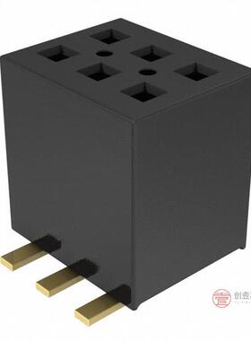 原装FLE-103-01-G-DV全新CONN RCPT 6POS 0.05 GOL