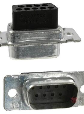 原装205204-8全新CONN D-SUB HOUSING PLUG 9POS正品