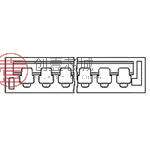 原装640136-4全新CONN CARDEDGE HSG 4POS 0.156 正品