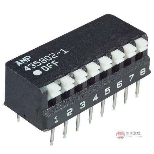 原装5435802-1全新SWITCH PIANO DIP SPST 25MA 24V正品