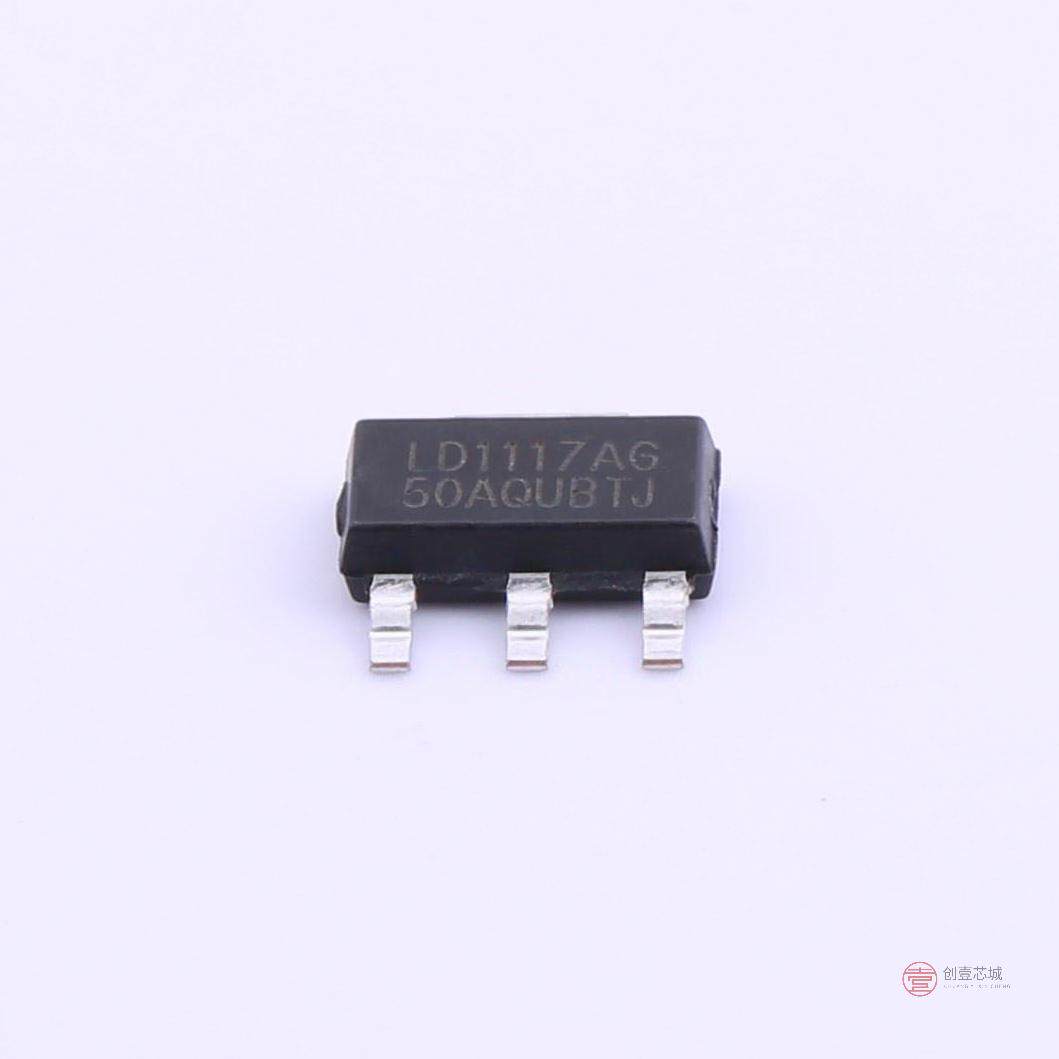 原装LD1117-5.0全新Vin=18V Vout=5V 1A 60dB@(120Hz)正品