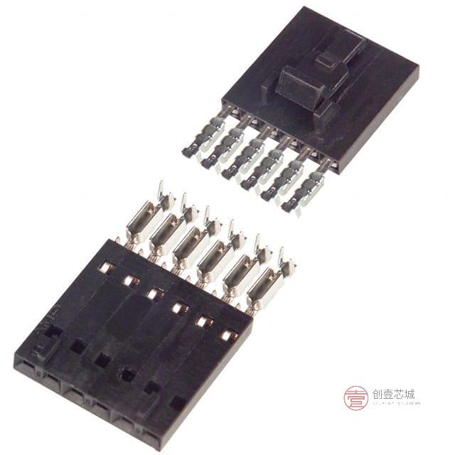 原装103957-5全新CONN RCPT 6POS IDC 22-26AWG GOLD正品