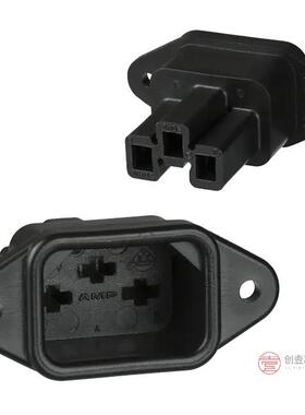 原装正品206637-1全新PWR ENT RCPT IEC320-C14 PNL CRMP