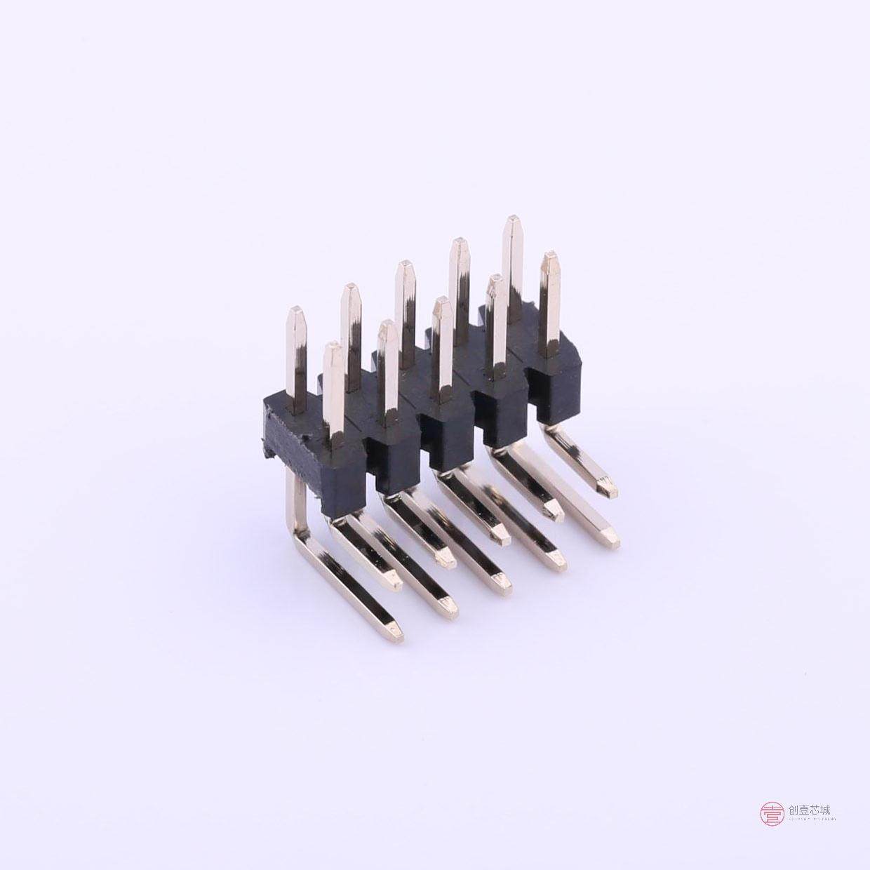 原装MTP220-1205R1全新排针 弯针 双排 2.00mm 10P