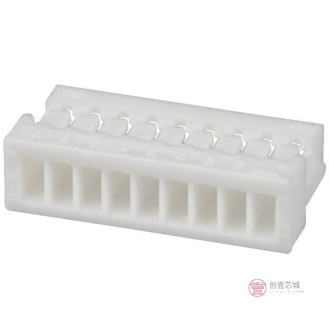 原装SHR-09V-S全新CONN HOUSING SH 9POS 1MM WHITE正品