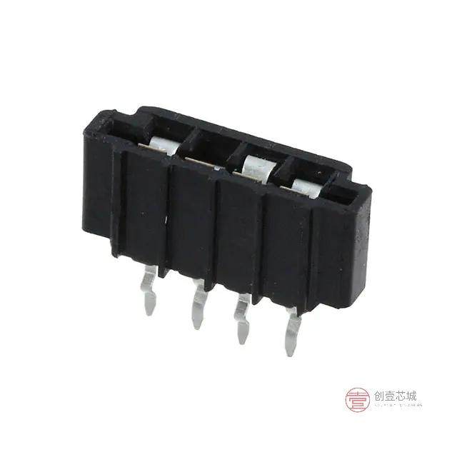 原装5-520315-4全新CONN FFC VERT 4POS 2.54MM PCB正品