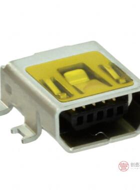 原装1775051-1全新CONN RCPT USB2.0 MINI AB SMD R/A正品
