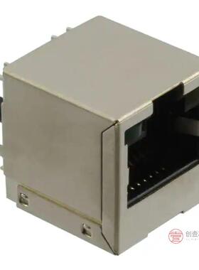 原装正品1734577-1全新CONN MOD JACK 8P8C VERT SHIELDED