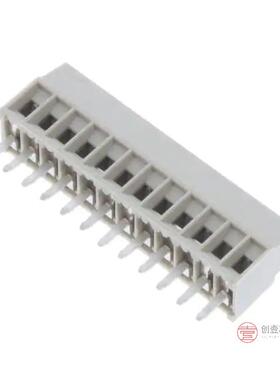 原装1-1546215-2全新TERM BLK 12P SIDE ENT 2.54M