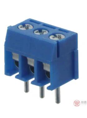 原装1776275-3全新TERM BLK 3POS SIDE ENT 3.5MM PCB正品