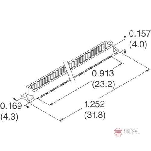 原装正品FX6-60P-0.8SV(71)全新CONN HDR 60POS SMD GOLD