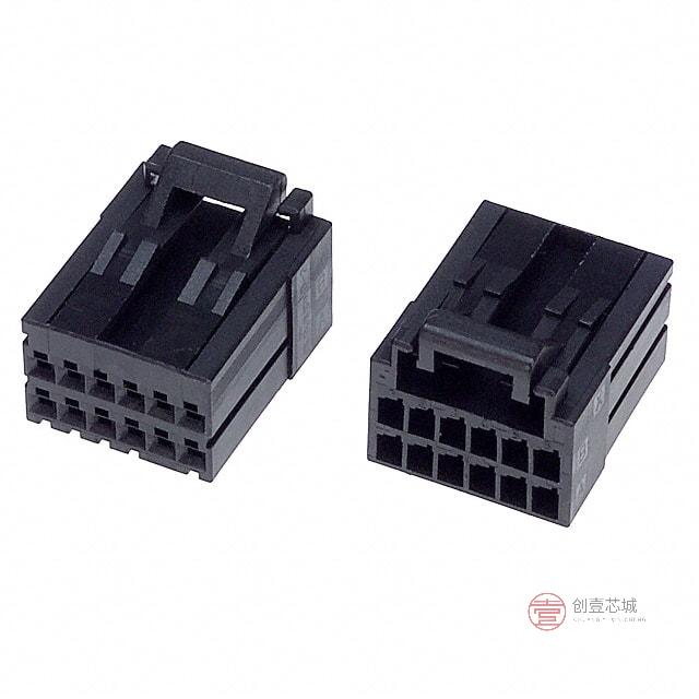 原装1-1318118-6全新CONN RECEPT 12POS DUAL KEY-X正品