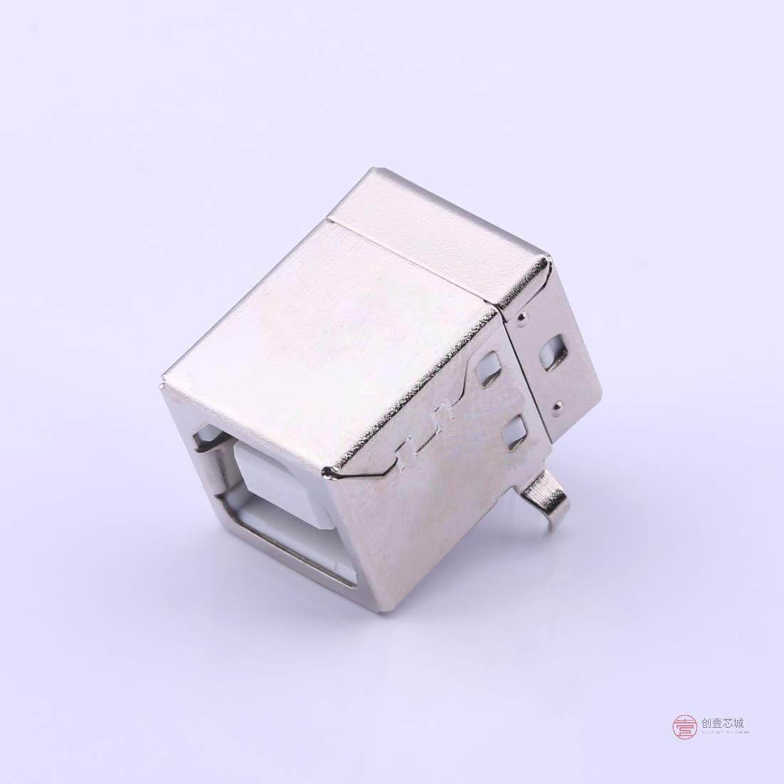 原装U-USBBR04P-F001全新Type-B 母座 弯插 白胶 铜壳正品,3C数码配件,笔记本零部件,淘宝优惠券,粉丝福利购,淘宝优惠卷