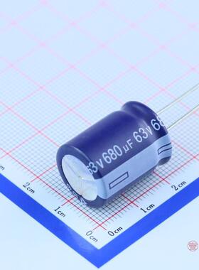 原装正品ERF1JM681L20OT全新直插铝电解电容 20% - 6