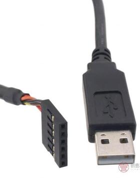 原装TTL-232R-5V全新CABLE USB EMBD UART 5V .1 HDR正品