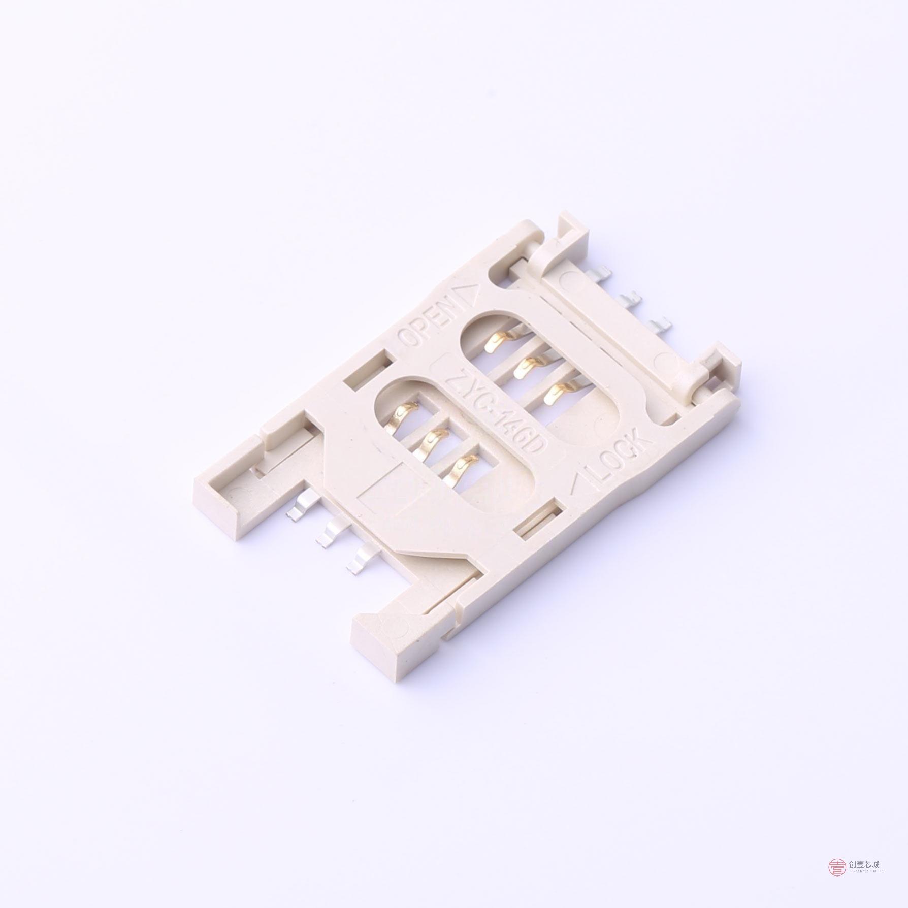 原装CS-SIM146D-06WZ全新拔插式 MiniSIM卡 卡座正品