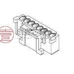 原装35507-0600全新集管和线壳 6 Ckt Housing She