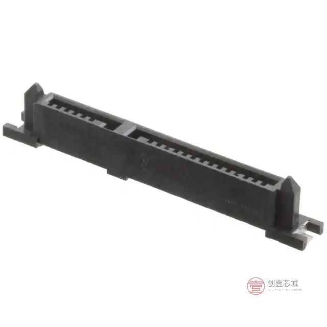 原装1735284-4全新CONN SATA RCPT 22POS SLD SMD正品