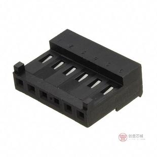 6全新CONN RCPT TIN正品 22AWG 644566 IDC 原装 6POS
