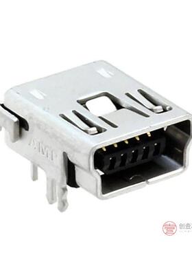 原装1734510-2全新CONN RCPT USB2.0 MINI B 5P R/A正品