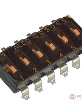 原装1-1825006-1全新SWITCH SLIDE DIP SPST 25MA 24V正品