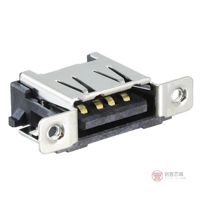 原装5353928-2全新CONN RCP USB2.0 TYPEA PNL MNT RA正品