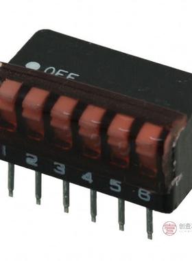 原装1-5435802-7全新SWITCH PIANO DIP SPST 25MA 24V正品