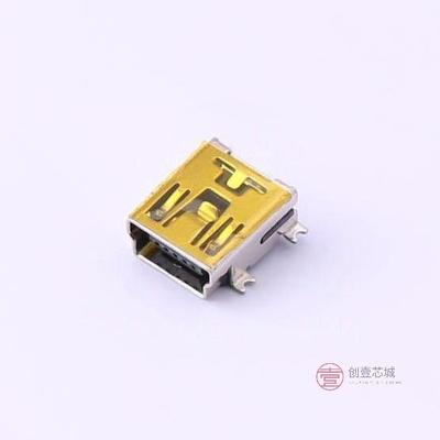 原装U-M-M5SS-W-2全新Mini-B 母座正品