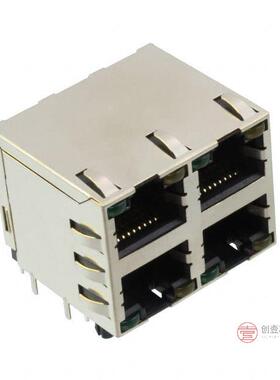 原装2041376-2全新CONN MOD JACK 8P8C VERT SHLD正品