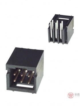 原装103166-1全新CONN HEADER R/A 6POS 2.54MM正品