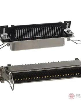 原装5555149-1全新CONN RCPT 50POS R/A SOLDER正品