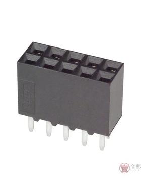 原装5-534206-5全新CONN RCPT 10POS 0.1 GOLD PCB正品