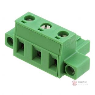 PLUG 3POS STR 原装 7.62MM正品 1858772全新TERM