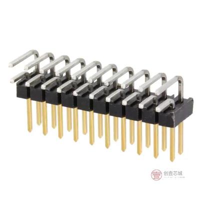 原装6-146308-0全新CONN HEADER R/A 20POS 2.54MM正品