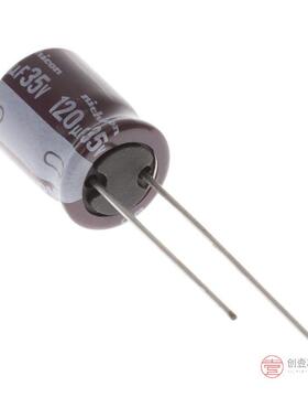 原装UPM1V121MPD6全新CAP ALUM 120UF 20% 35V RADIAL正品