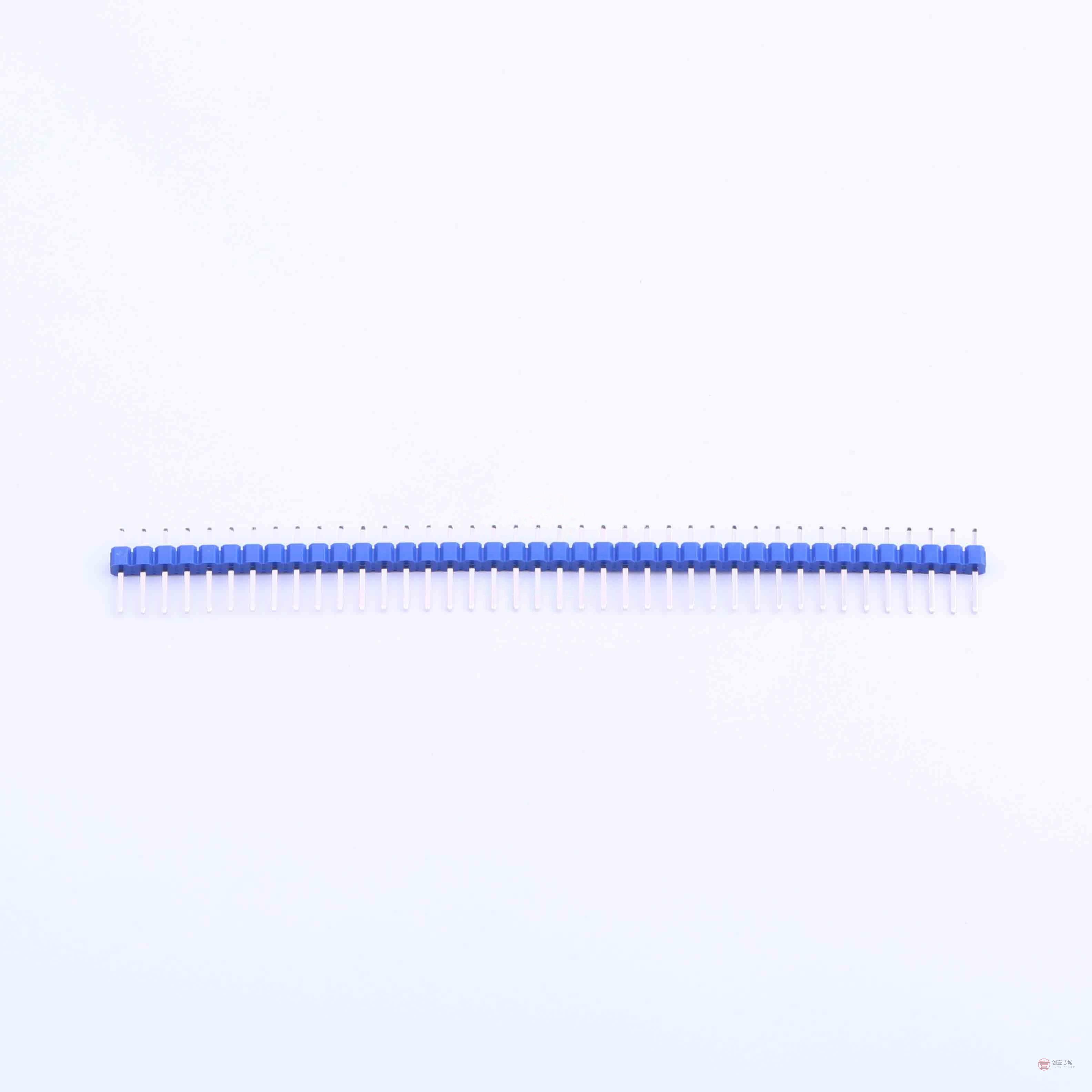 原装S108500001全新2.54mm 1x40P 金红色胶材质PBT正品