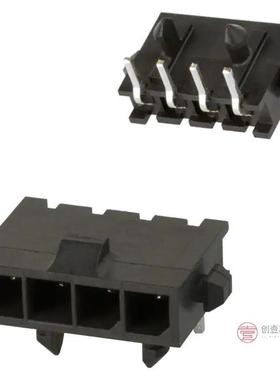 原装2-1445055-4全新CONN HEADER R/A 4POS 3MM正品