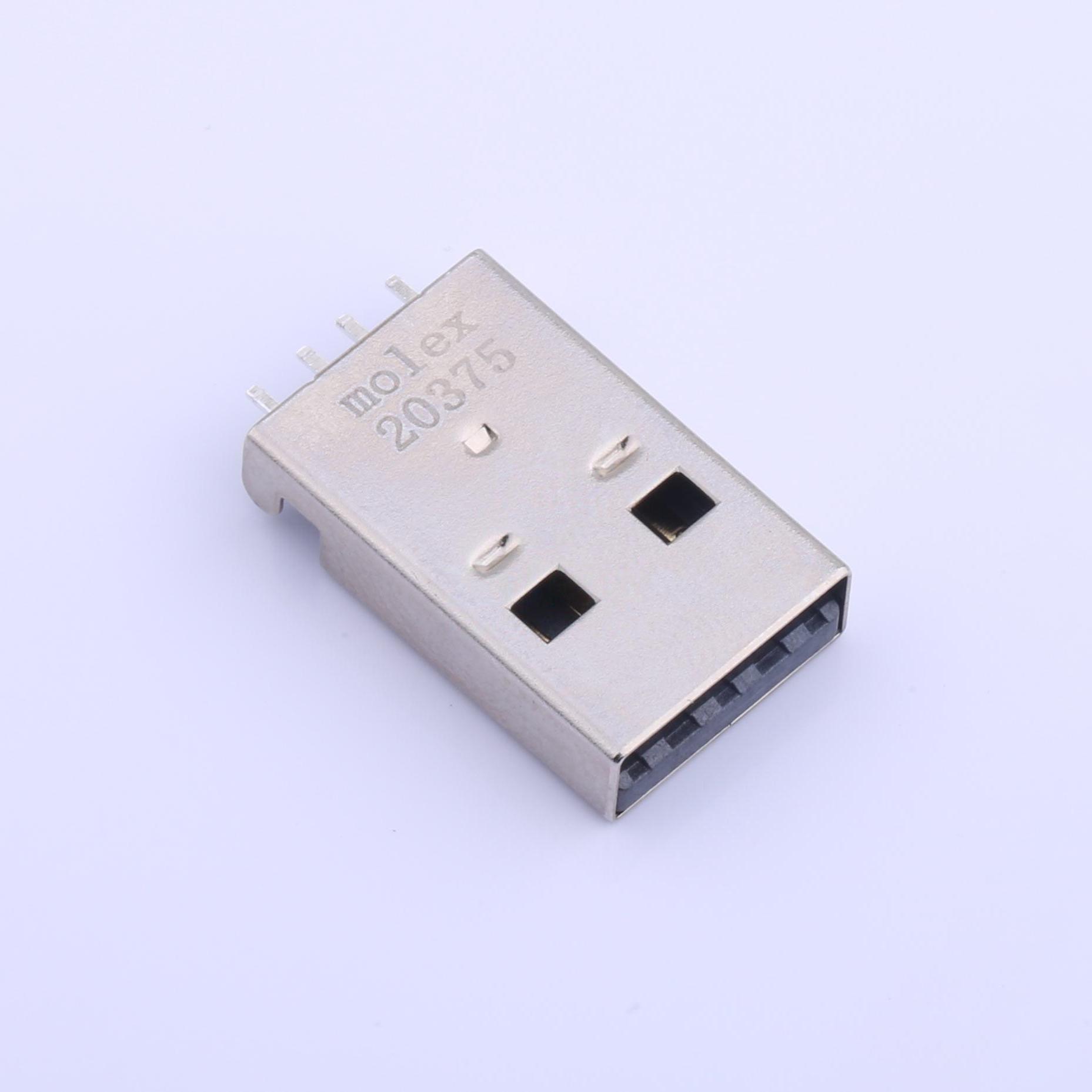 原装48037-2200全新Type-A 公头 焊线式正品