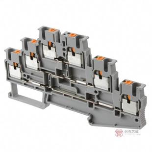 BLK FEED THRU 原装 26AWG正品 TERM 3210499全新CONN