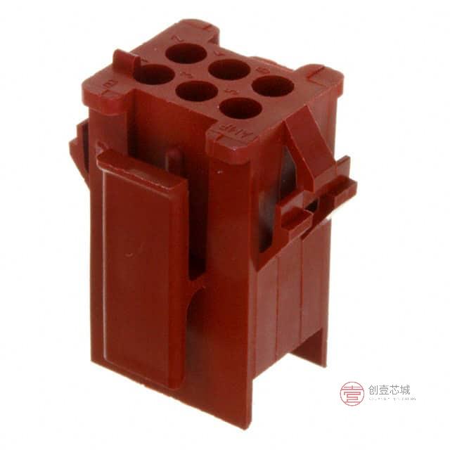 原装1-640510-0全新CONN RECEPT/CAP 6 POS MINI RECT正品
