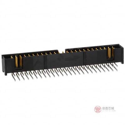 原装正品1-103310-0全新CONN HEADER R/A 50POS 2.54MM