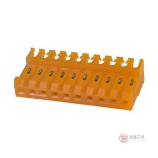 IDC 644465 原裝 10POS 0全新CONN RCPT 18AWG TIN正品