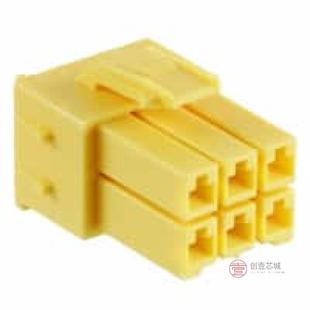 HOUSING 4全新CONN PLUG 6POS 原装 .156正品 177901