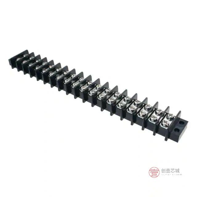 原装1-1546670-8全新CONN BARRIER STRP 18CIRC 0.