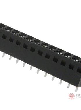 原装1-1546074-2全新TERM BLK 12POS 35DEG 5.08MM