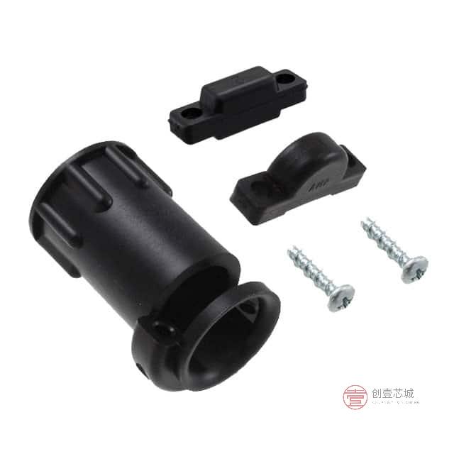 原装206358-6全新CONN BACKSHELL W/CLAMP SZ 11 BLK正品