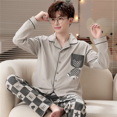 努比努米睡衣男青少年纯棉